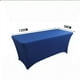 thumbnail image 3 of Mantel Rectangular de 1,2 M para Eventos, Elástico, Lavable, de Licra, Protector de Mesa para Fiestas, Bodas y Cócteles., 3 of 3