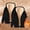 01 Black, variant on Hicidod Winter Jackets for Men Fleece Lined Thicken Warm Full Zip Hoodies Fashion Solid Drop Shoulder 2pc Hooded Sweatshirt