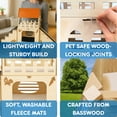 thumbnail image 3 of Casa para conejos OtterPets extragrande de madera, 3 of 7