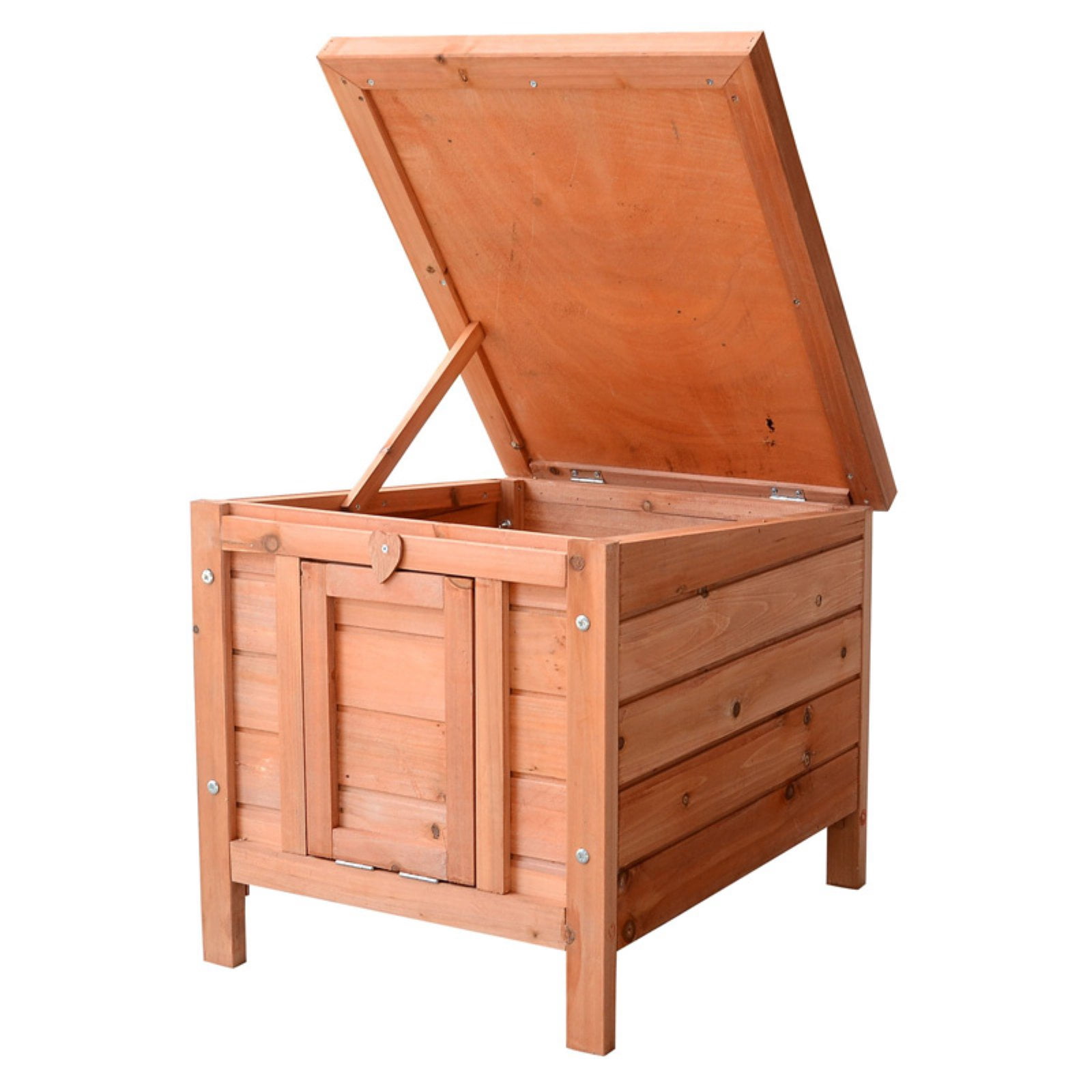 Pawhut Small Wooden Bunny Rabbit/Guinea Pig House