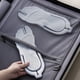 thumbnail image 5 of Matsuzay Zapatillas de viaje, chanclas portátiles, sandalias de playa de baño portátiles antideslizantes para el verano Juegos de accesorios de baño gris claro METRO, 5 of 6