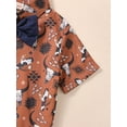 thumbnail image 6 of Bagilaanoe 2pcs Toddler Baby Boy Short Pants Set Print Short Sleeve Shirt Tops + Shorts 12M 18M 24M 3T 4T 5T Kids Casual Summer Outfits, 6 of 9