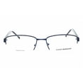 thumbnail image 2 of Lucky Brand D315 0NAV Men's Navy Metal Half Rim Frame Eyeglasses, 2 of 2