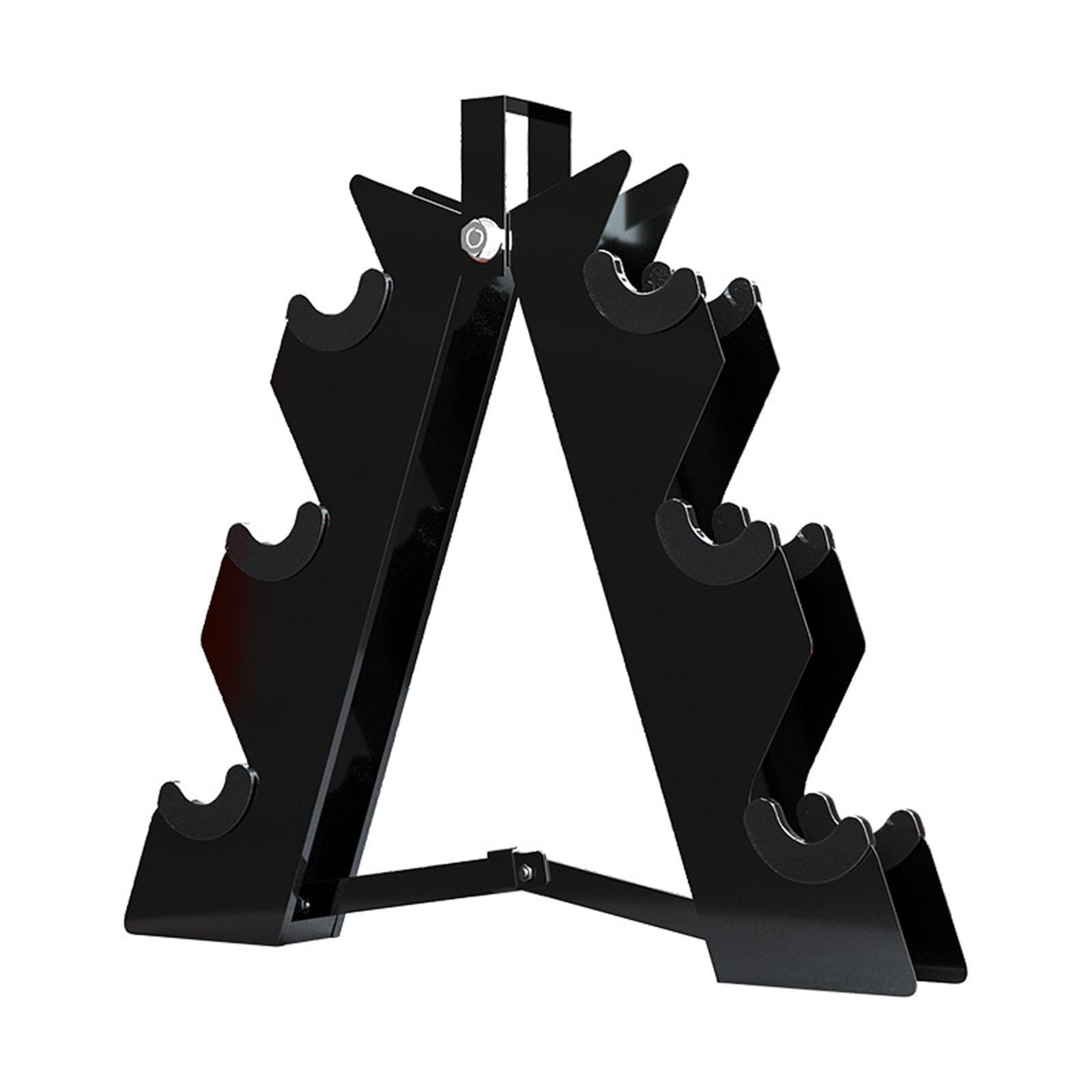 DimyFew Dumbbell Rack Bracket 3 Tiers Holder Portable Dumbbell Rack Organizer Dumbbells