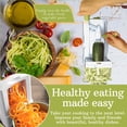 thumbnail image 2 of Espiralizador de verduras Brieftons Strongest-Heavest con 5 cuchillas, 2 of 9