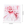 thumbnail image 1 of Napkins for Halloween 40Pcs Red Blood Handprint Paper Tissue for Party Decoration, 1 of 5