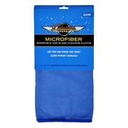 Detailer's Preference Windshield and Glass Cleaning Towel, 12 X 16in (2 Pack) Blue