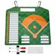 thumbnail image 1 of 1 Juego de tablero de entrenamiento de pelota deportiva, tablero de entrenadores de béisbol, tablero de béisbol portátil de borrado en seco, 1 of 5