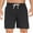 All Black, variant on Mens Swim Trunks with Compression Liner Quick Dry Sports Beach Shorts for Men Swimming Board Shorts Bathing Suits with Pockets Swimwear Surfing S to XL