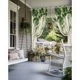 thumbnail image 4 of nqOlkjepod Outdoor Curtains for Patio Waterproof, Vintage Green Leaves Outdoor Privacy Panels Grommet, Farmhouse Pastoral Summer Vines Blackout Outside Curtains for Porch/Cabana 54"x108", 2 Panels, 4 of 8
