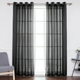 thumbnail image 3 of Aurora Home  Outdoor Oxford Grommet-top 84-inch Curtain Panel Pair, 3 of 7