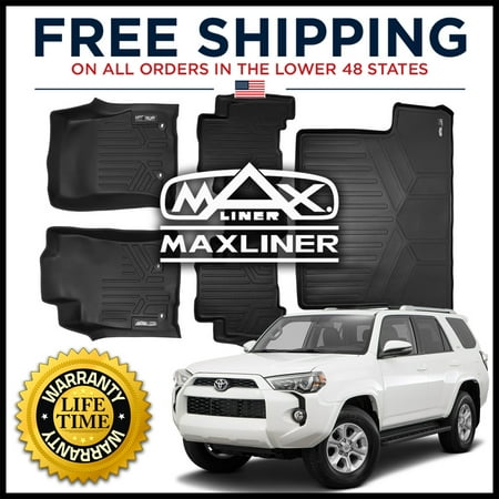 Maxliner 2013 2019 Toyota 4runner Floor Mats Complete Set Maxtray