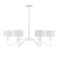 thumbnail image 3 of Trade Winds Cooper 6-Light Chandelier in Bisque White, 3 of 6