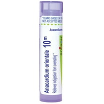 Boiron Anacardium Orientale 10M, Homeopathic Medicine for Indigestion From Overeating, 80 Pellets