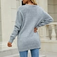 thumbnail image 6 of Fall Cardigans Women " Long Sweater Solid Color Knit With Buttons Casual " Women's Cardigans, 6 of 8