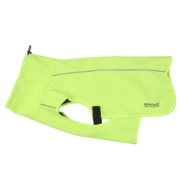 Regatta - Abrigo para Perros de Softshell (Amarillo Fluorescente)