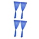 thumbnail image 1 of Cortina de cocina Wosthever 2 paneles Gasa transparente Azul profundo 200x270 cm 2 piezas, 1 of 1