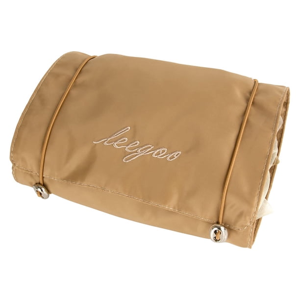 Bolsa de cosméticos 4 en 1, estuches de lápices de gran capacidad, tela Oxford enrollable para dormitorio Ndcxsfigh Para Estrenar