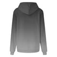thumbnail image 3 of Scyoekwg Womens Oversized Hoodies Loose Fit Hooded Sweatshirts Long Sleeve Drawstring Hoodies Gradient Fall Pullover Tops with Pocket (Gray,M), 3 of 4