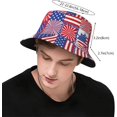 thumbnail image 3 of Funny Bucket Hats for Men Women Cute Beach Fisherman Hat for Summer Outdoor Sun Cap Hiking Travel, 3 of 6