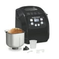thumbnail image 1 of Hamilton Beach 2 lb Bread Maker, 12 Programs, 3 Loaf Sizes, 550 Watts, Black, 29982, 1 of 8