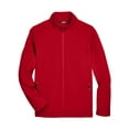 thumbnail image 4 of Men's Cruise Two-Layer Fleece Bonded Soft&nbsp;Shell Jacket - CLASSIC RED - 4XL, 4 of 5