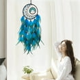 thumbnail image 4 of Iumwxz Holiday Deals Dreamcatcher Wall Decor Home Feather Hanging Woven Tree Of Life Crafts Scandinavian Room Decoration home decor christmas clearance outdoors indoor, 4 of 5