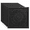 Black, variant on Yeslife 12-Pack Barque White PVC Drop Ceiling Tiles 2x2 ft Waterproof for Living Room Office, 48 sq ft