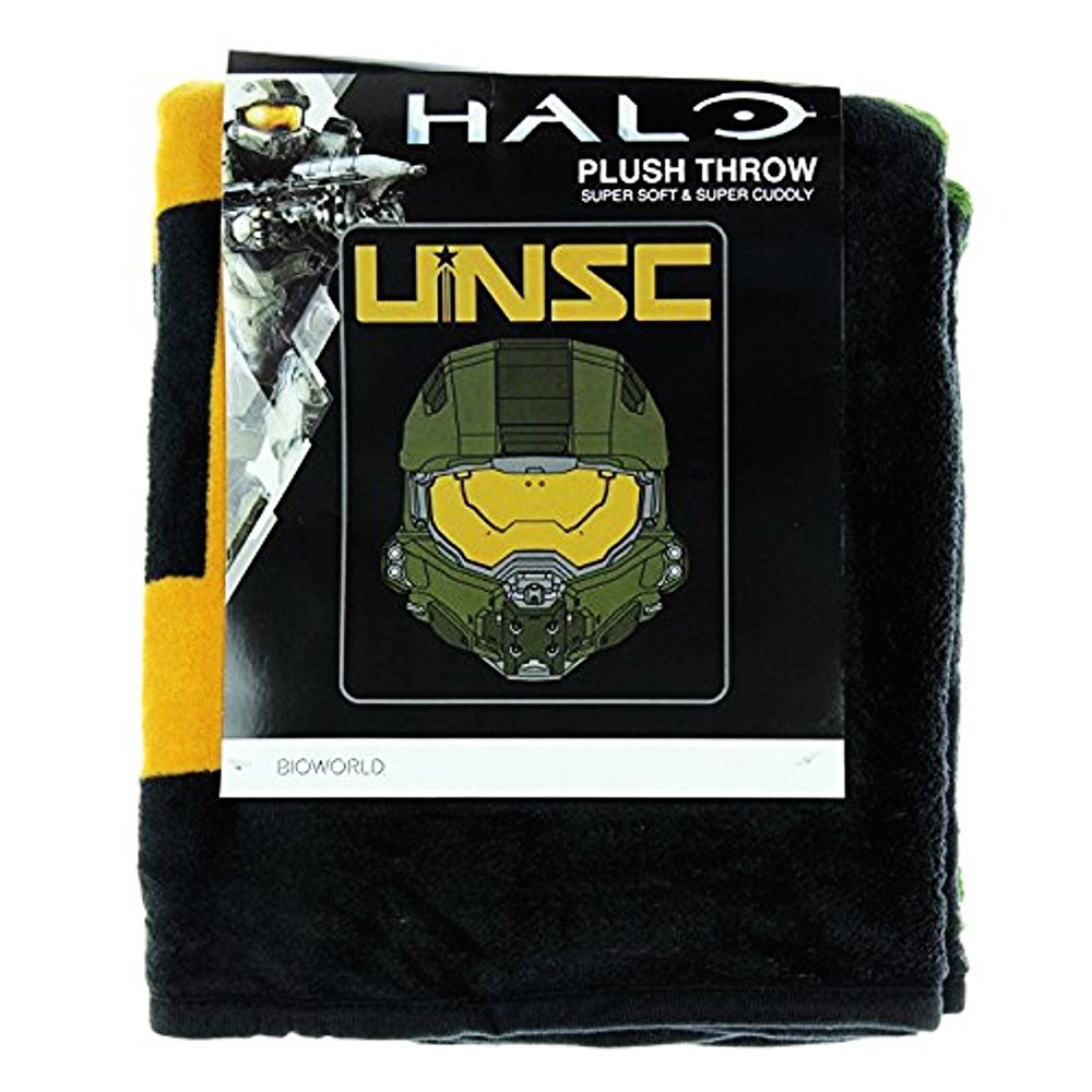 Halo UNSC Helmet 48"x60" Throw Blanket