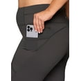 thumbnail image 2 of RBX Active Women's Plus Size Full Length High Waist Fleece Lined Leggings with Pockets, 2 of 9