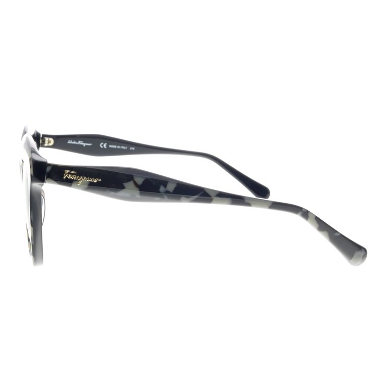 SALVATORE FERRAGAMO SF941S Cat Eye Sunglasses NEW Black Gray Made In Italy Salvatore Ferragamo Taupe Havana Rectangle SF941S 282  main image 4
