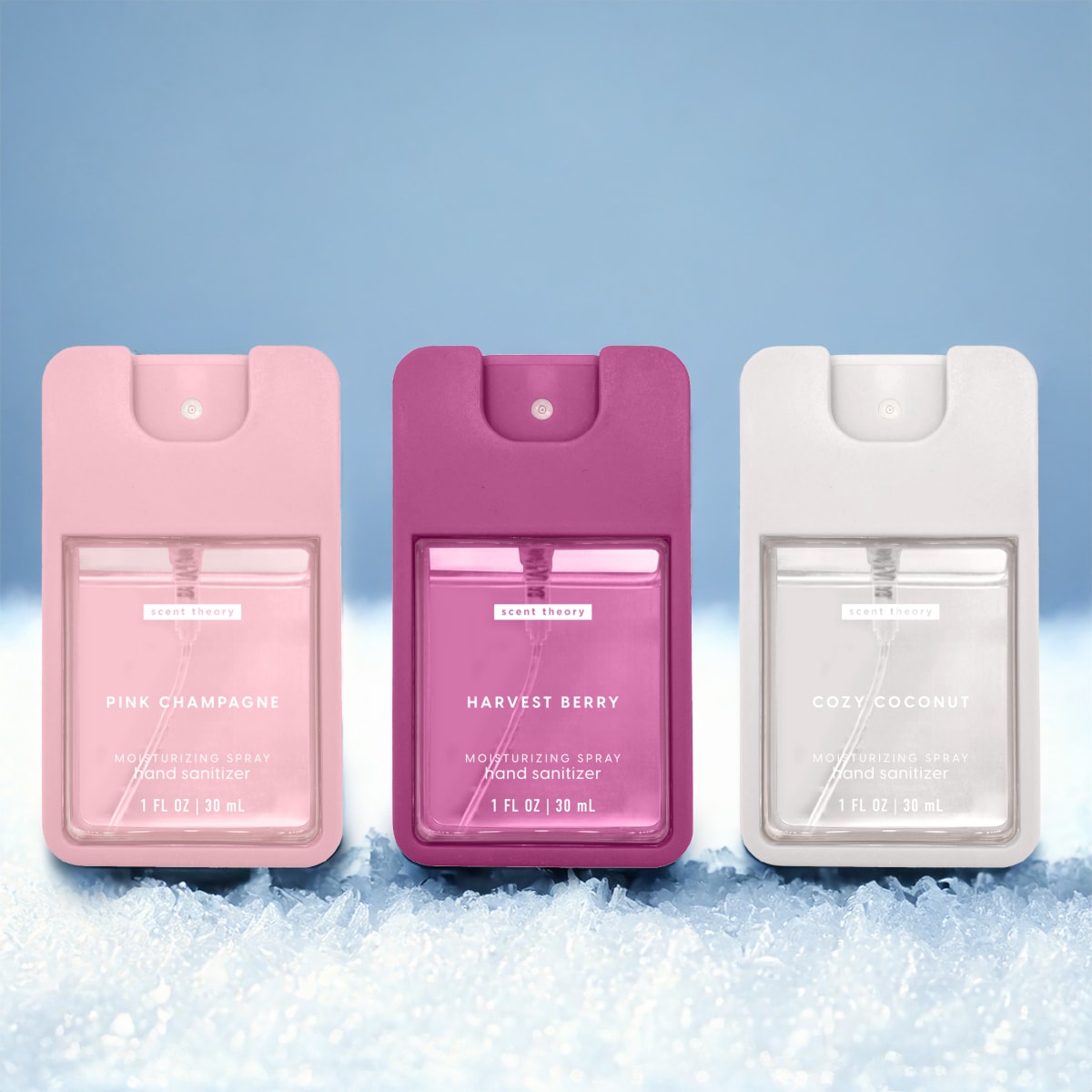 Scent Theory Limited Edition Holiday Hand Sanitizer Spray Gift Set, 3 Piece