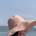 thumbnail image 3 of Reversible Large Bucket Hats for Woman Foldable Sunhat UV Sun Protection Wide Brim Sun Hat Summer Beach Cap Sunshade Hats for women, 3 of 7