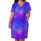 thumbnail image 3 of Vestido holgado con bolsillos y pintura fluida de luz negra, vestido de cumpleaños para mujer, vestidos de verano para mujer 2025, vestidos de lujo, 3 of 7
