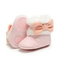 thumbnail image 3 of Zhaomeidaxi Infant Boots Winter Baby Girl Shoes Soft Sole Anti-Slip Toddler Snow Warm Prewalker Newborn Boots, 3 of 7
