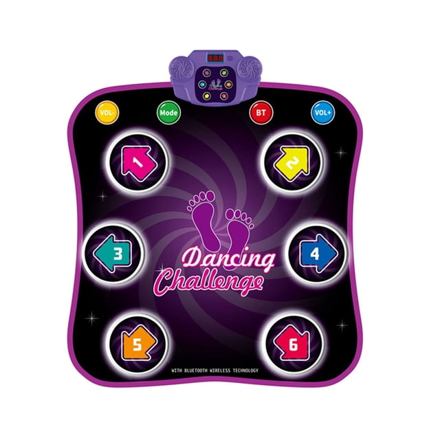 Vogacara Alfombrilla de baile ABS para Gamer Essentials, equipo de juego de precisión, almohadilla de baile electrónica, juego de baile Juguetes Educativos