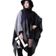 thumbnail image 2 of Minnieouse Ponchos de moda, capas ligeras, suaves, de gran tamaño, chales, silenciador lavable, bufanda acolchada de Cachemira de simulación Accesorios de disfraces Negro, 2 of 5