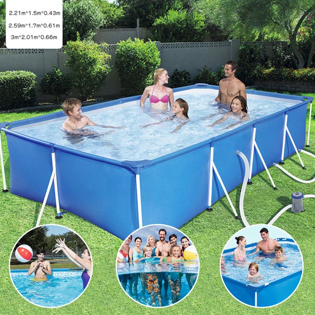 Piscina Inflable, Madaxy Piscina Para Ni帽os Y Adultos, 1101.01 * 66.3 * 23.79In Piscina Inflable Familiar Gruesa De Gran Tama帽o Para Ni帽os, Ni帽os Peque帽os, Adultos, Al Aire Libre, Jard铆n, Patio Traser