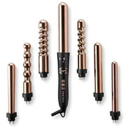 ($299 Value) FoxyBae Le’SE7EN 7 In1 Rose Gold Curling Wand