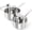 1 QT + 2 QT, variant on 3 Quart Saucepan with Lid & Steamer, Stainless Steel Sauce Pan with Triply Bottom, 3 QT Sauce Pot, Nonstick Saucepan Induction Compatible