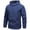 Blue, variant on Men's Lightweight Zipper Jacket Hooded Full Zip Casual Thin Coat for Camping Travel Everyday Outfits (XL, Red)