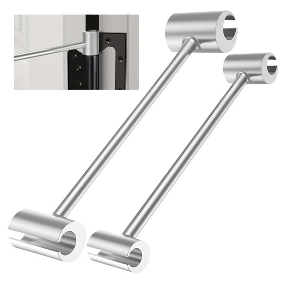 2 Pieces Hinge Gap Adjusting Wrench Kit, 14-19 mm & 23-25 mm Door Hinge Adjustment Tool, Adjustable Door Hinge Repair Spanner for Installation Residential Commercial