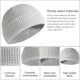 thumbnail image 3 of Winter Beanie Hat for Men Women Double Layer Mens Gifts Valentine's Day for Women, 3 of 5