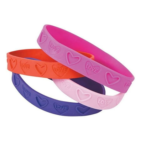 Love Rubber Bracelets