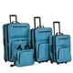 thumbnail image 1 of Set de equipaje Rockland Journey Softside Expandable Turquesa, 1 of 1