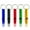 Black, variant on SENRISE 1/5 pcs Mini Whistles Camping Loud Aluminum Alloy Whistle Outdoor Emergency Training Whistle 7 Choice