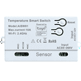 thumbnail image 4 of Tuya WiFi Temperature Switch Sensor 2.4G WiFi Temperature Switch Sensor Smart Switch with 1M Temperature Probe, 4 of 8
