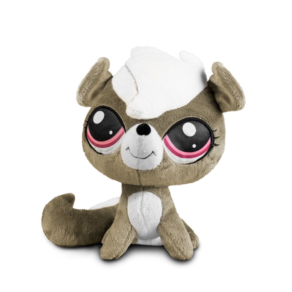 Littlest Pet Shop 6 Inch Plush Pet Figure Pepper Clark Skunk - Walmart.com - Walmart.com