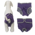 thumbnail image 3 of SPRING PARK Waterproof Dog Underwear Flexible Physiological Pants Puppy Female Pet Sanitary Diaper for Small Medium Large Dogs, 3 of 7