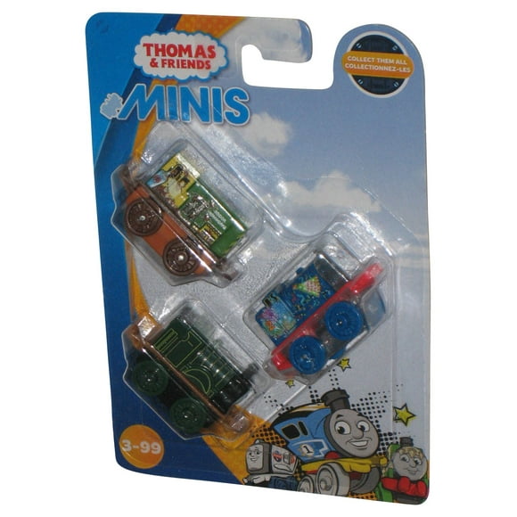 Thomas & Friends Collectible Minis Toy Train 3-Pack